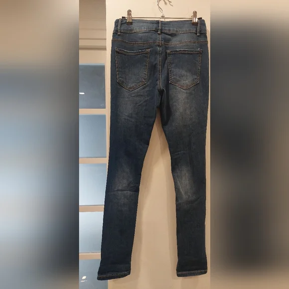 Rue21 Blue Distressed Skinny Jeans - Picture 7 of 7